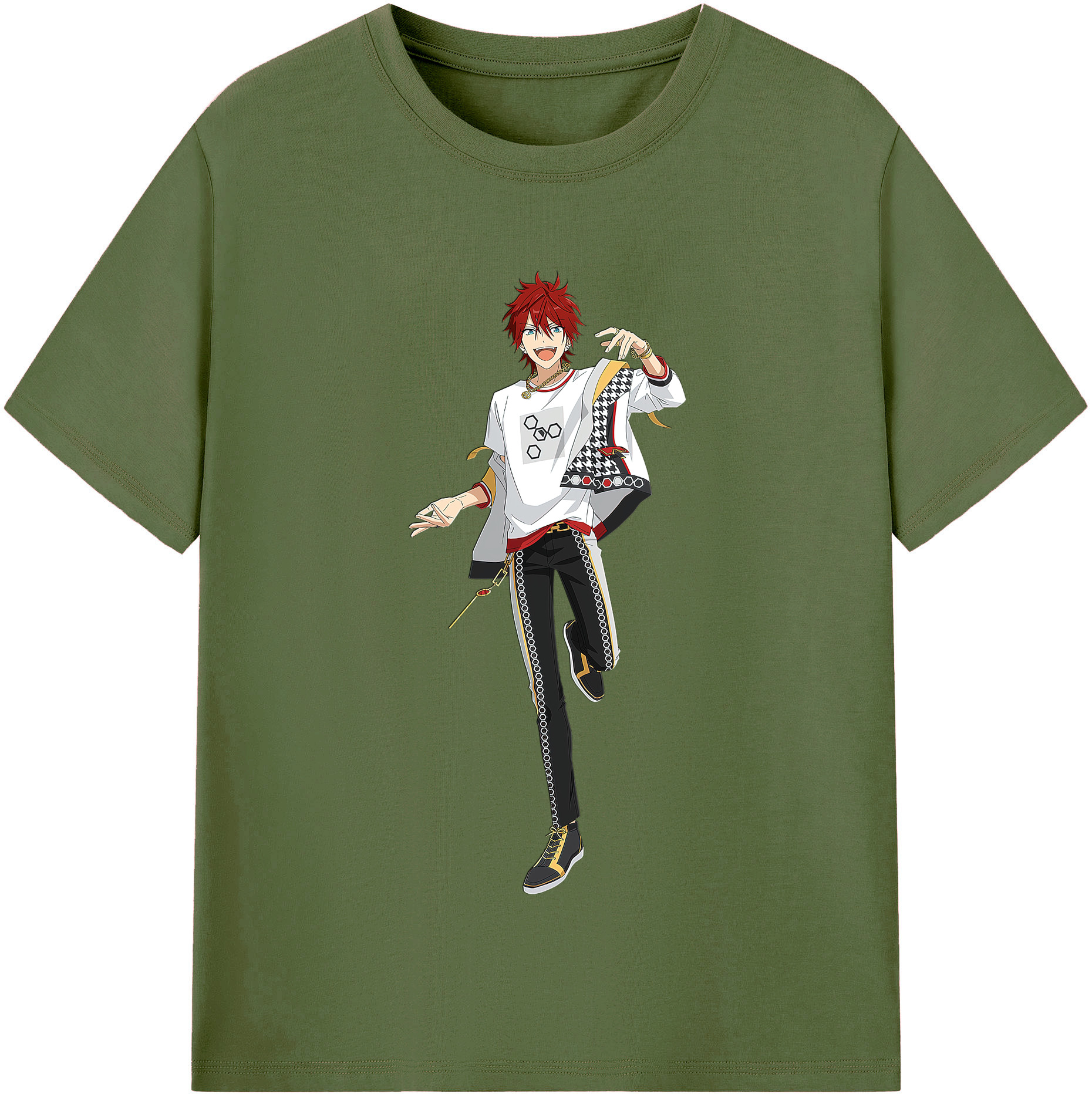 （画像用） あんさんぶるスターズ! Ensemble Stars 綿100％半袖Tシャツ（フロントプリント）